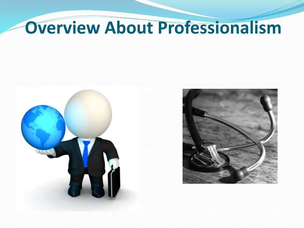 overview about professionalism