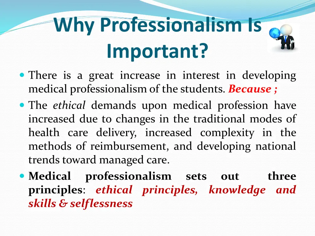 why professionalism is important