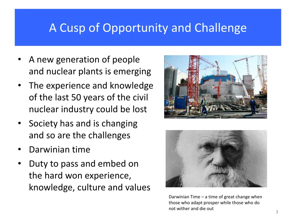 a cusp of opportunity and challenge