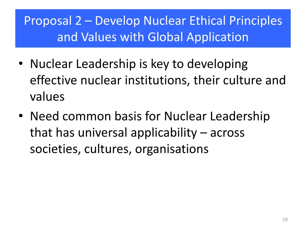 proposal 2 develop nuclear ethical principles