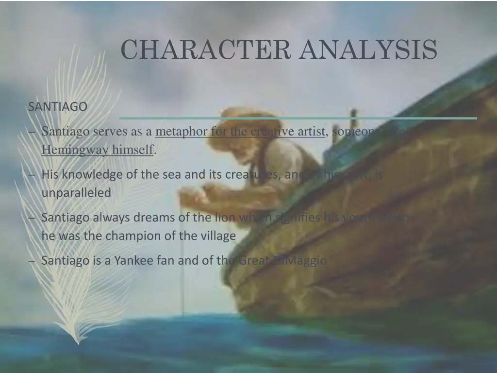 character analysis