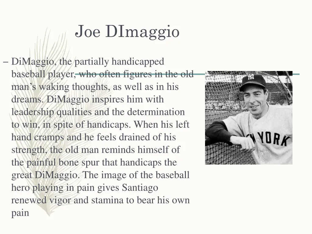 joe dimaggio