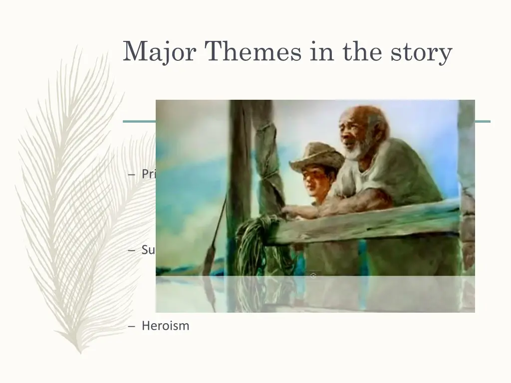 major themes in the story