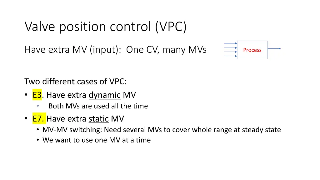 valve position control vpc