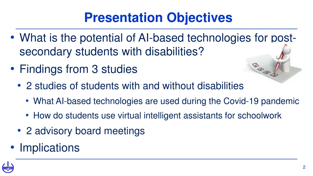 presentation objectives what is the potential