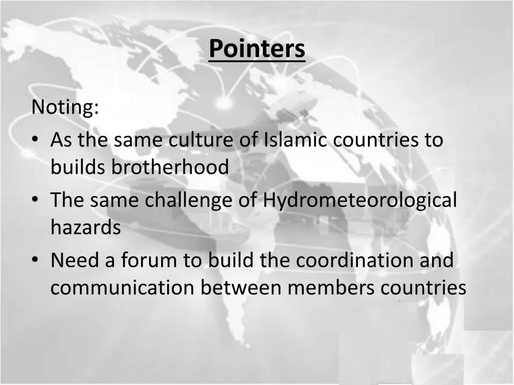 pointers