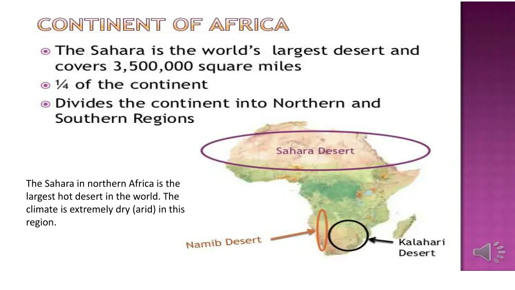 the sahara in northern africa is the largest