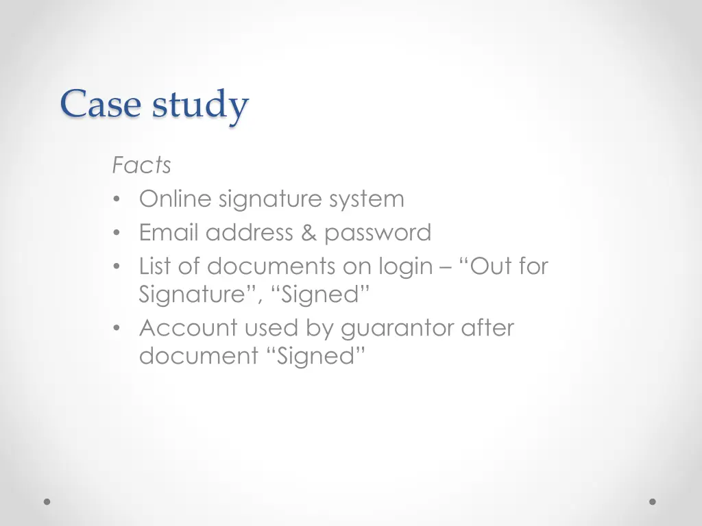 case study 1