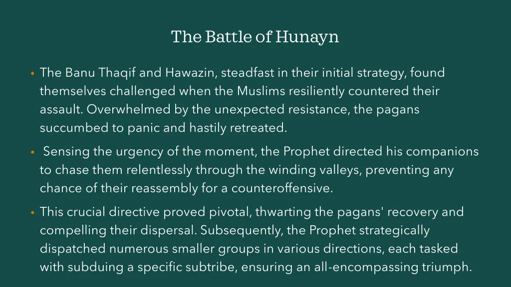 the battle of hunayn 13