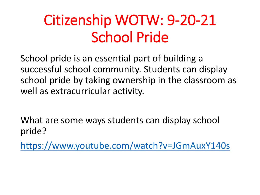 citizenship wotw 9 citizenship wotw 9 20 school
