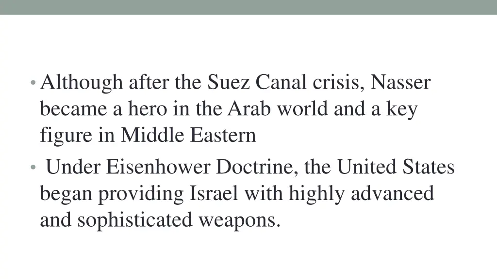 although after the suez canal crisis nasser
