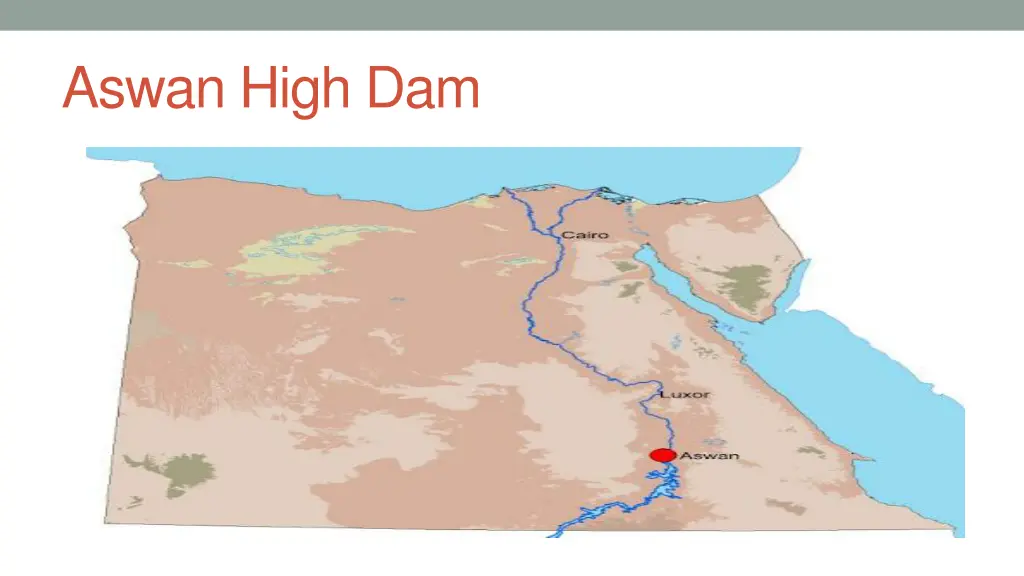 aswan high dam