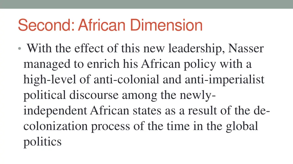 second african dimension