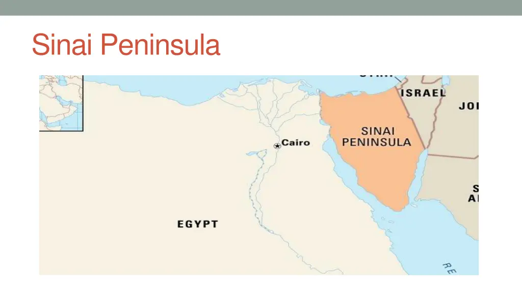 sinai peninsula