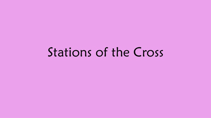 stations of the cross
