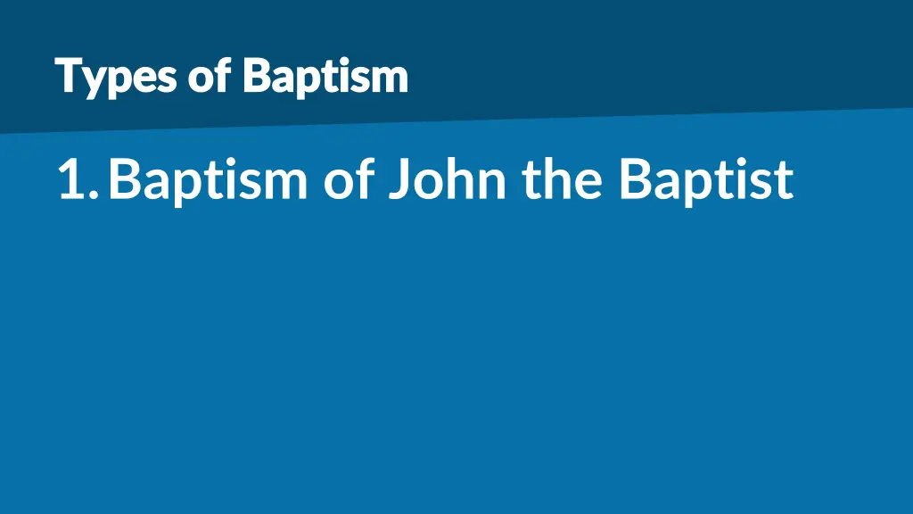 types of baptism types of baptism