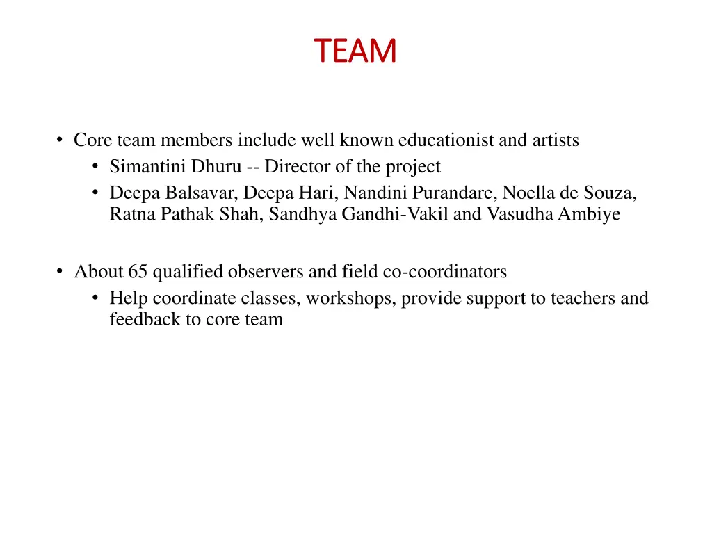 team team