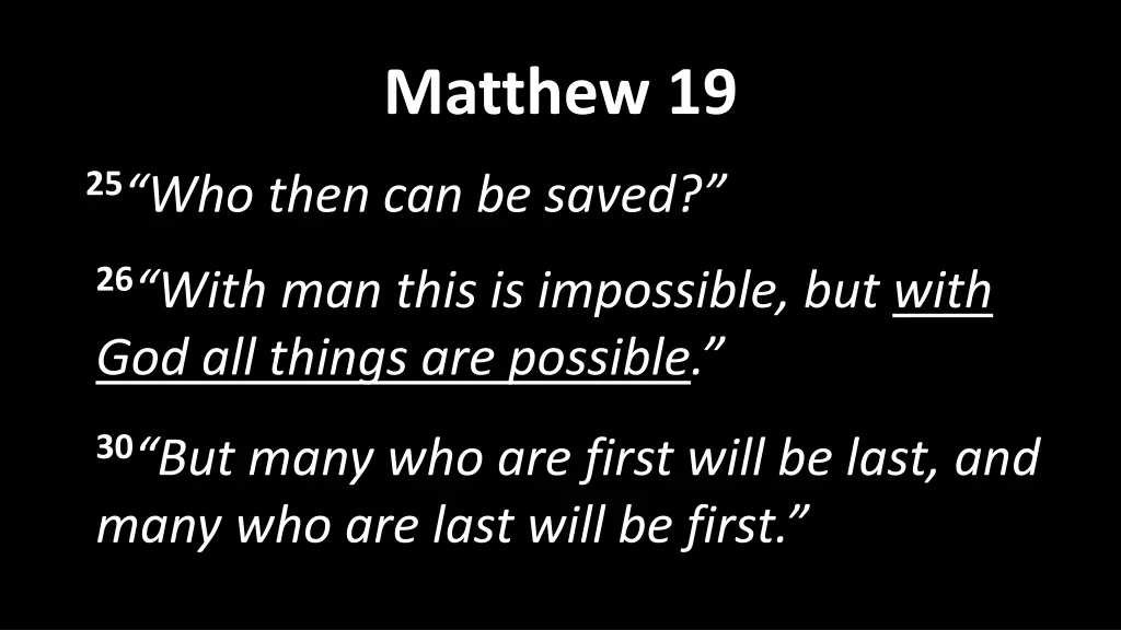 matthew 19