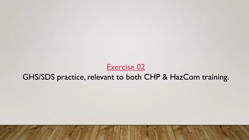 exercise 02
