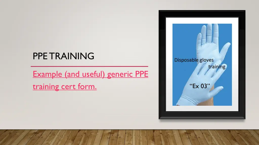 ppe training