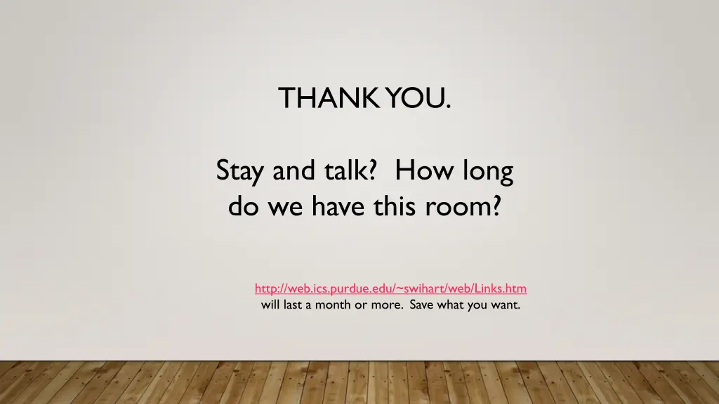 thank you