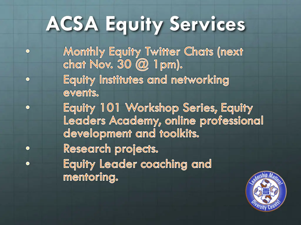 acsa equity services