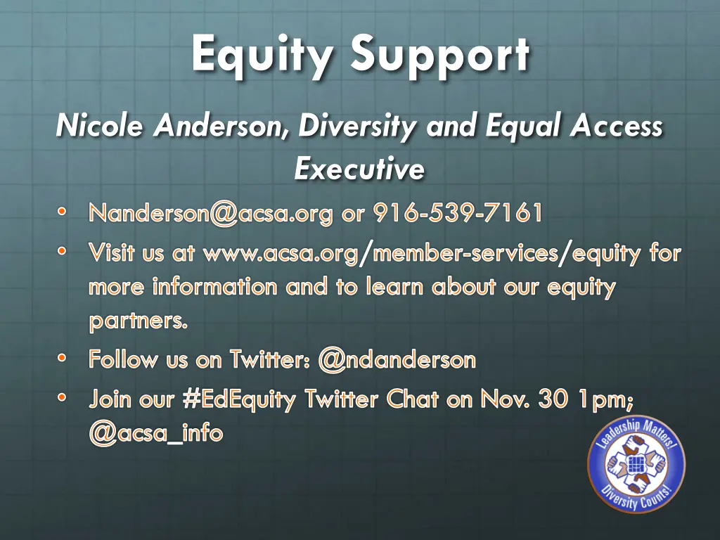 equity support