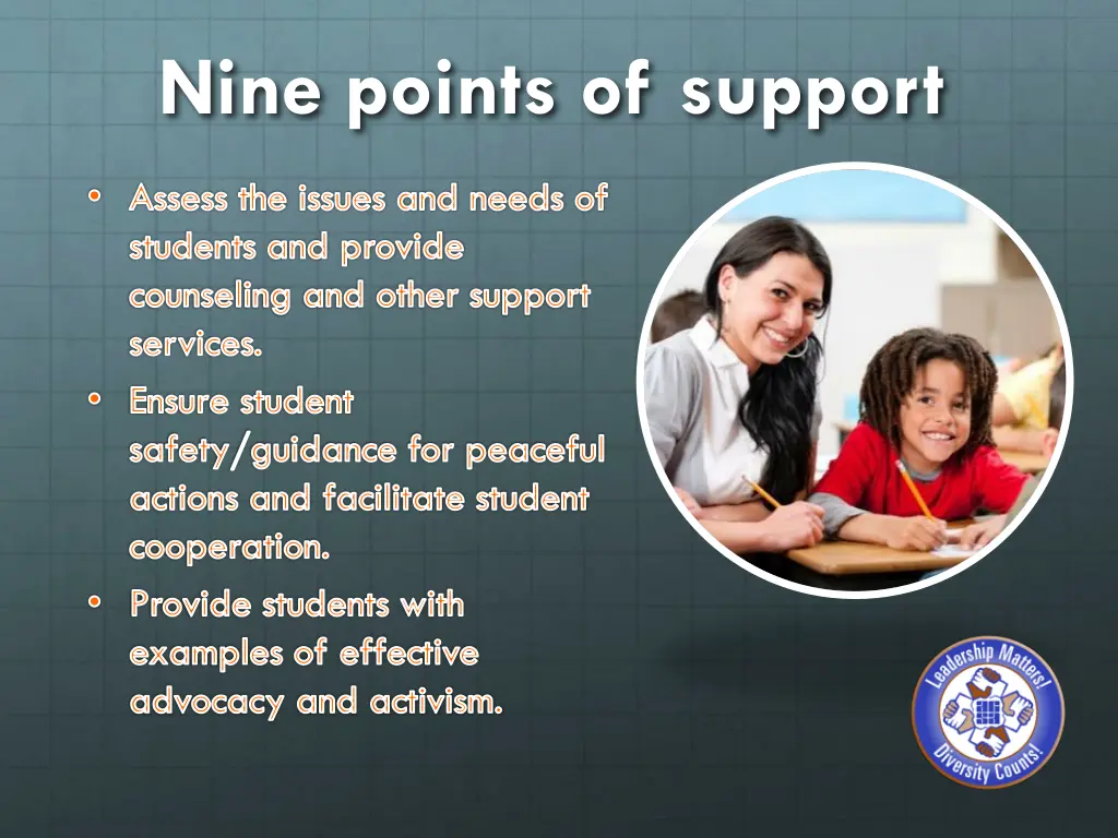nine points of support 2