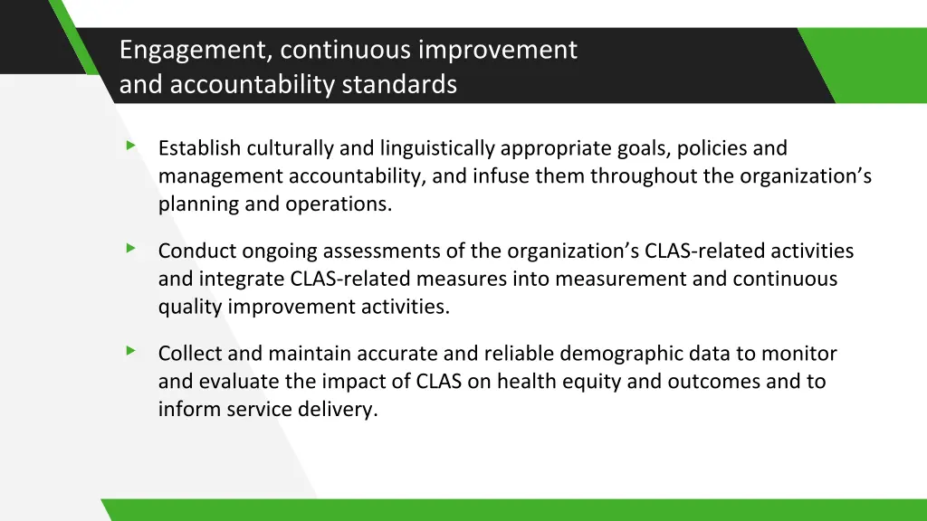 engagement continuous improvement