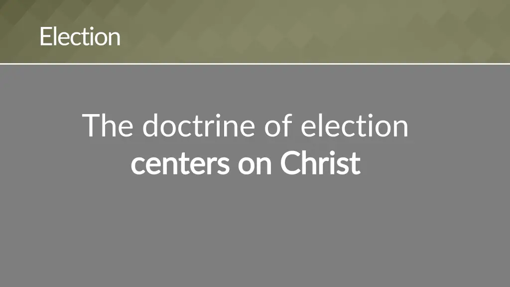 election 3