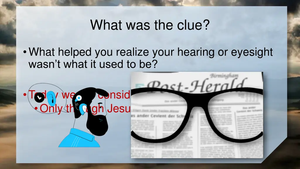 what was the clue