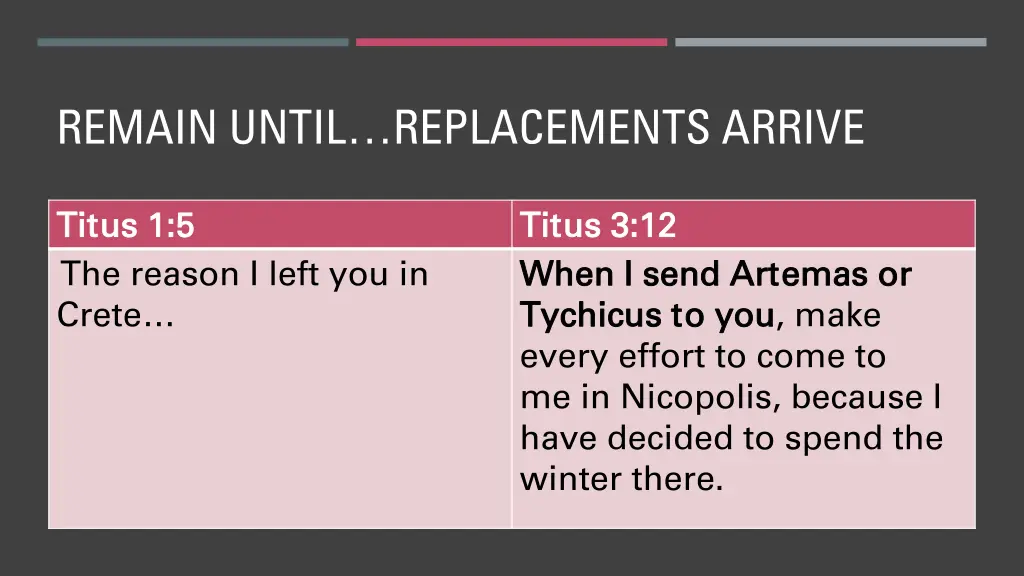 remain until replacements arrive 1