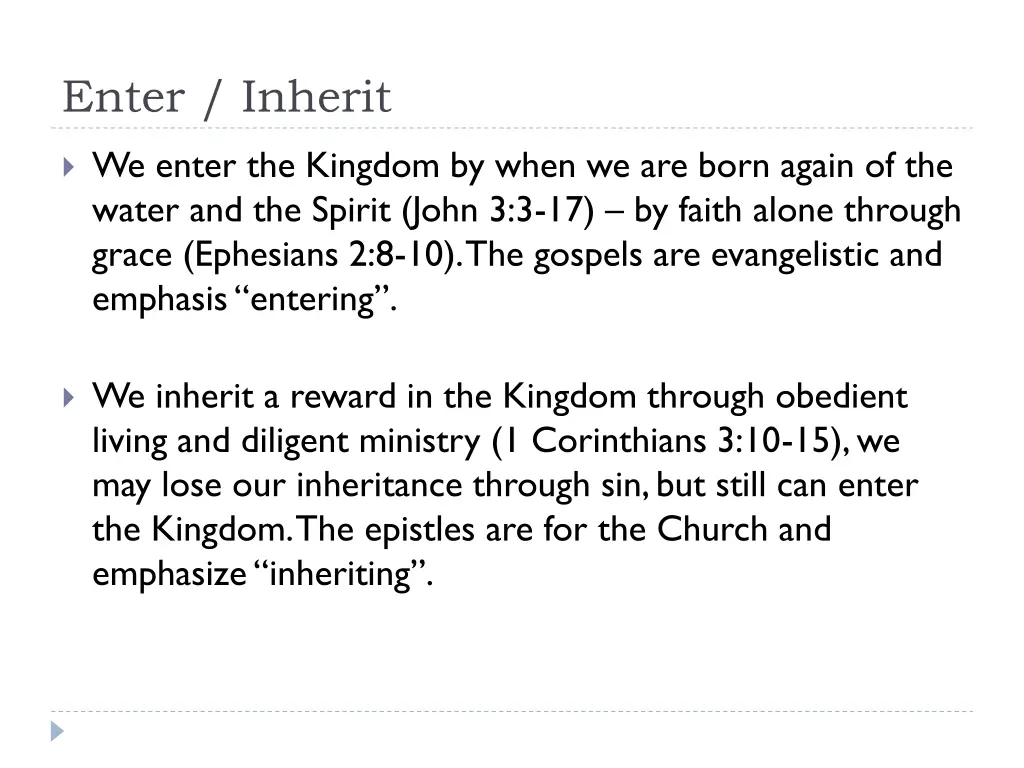 enter inherit
