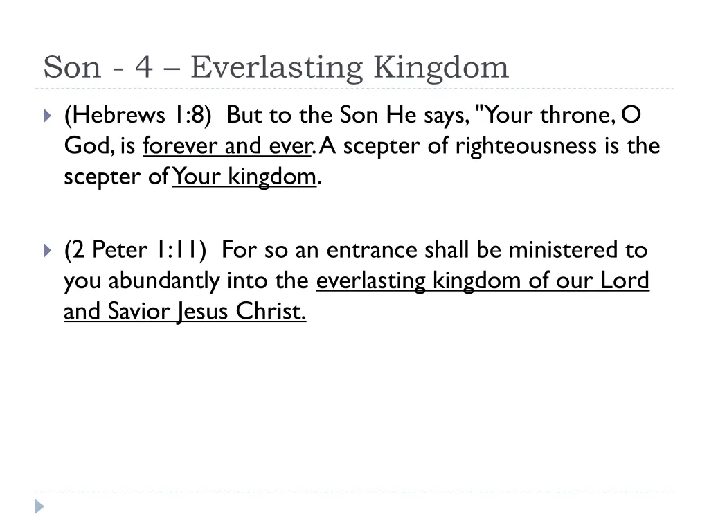 son 4 everlasting kingdom