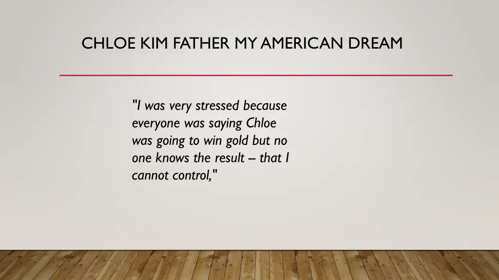 chloe kim father my american dream