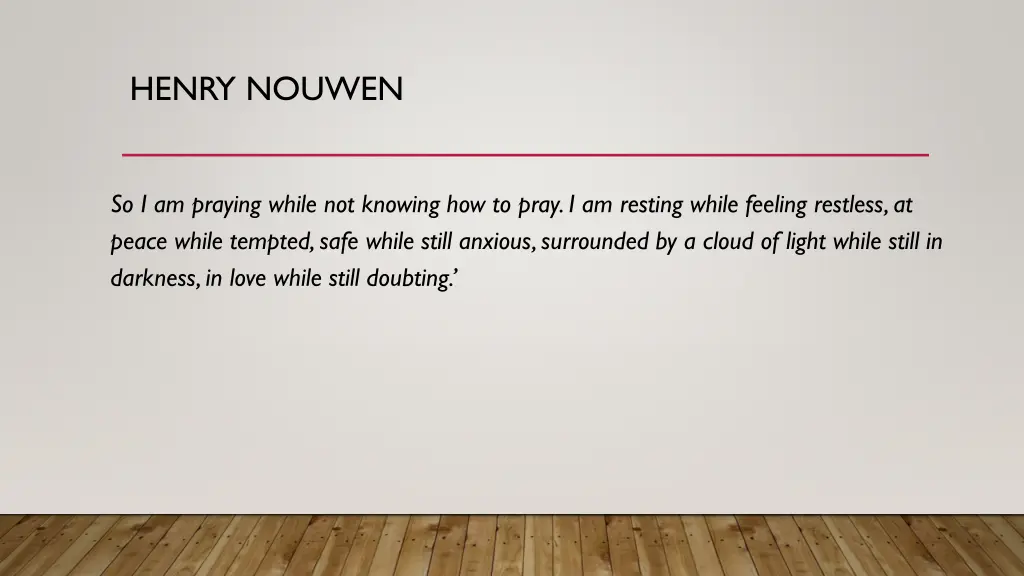henry nouwen 1