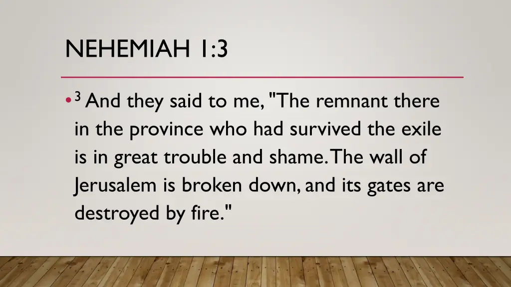 nehemiah 1 3
