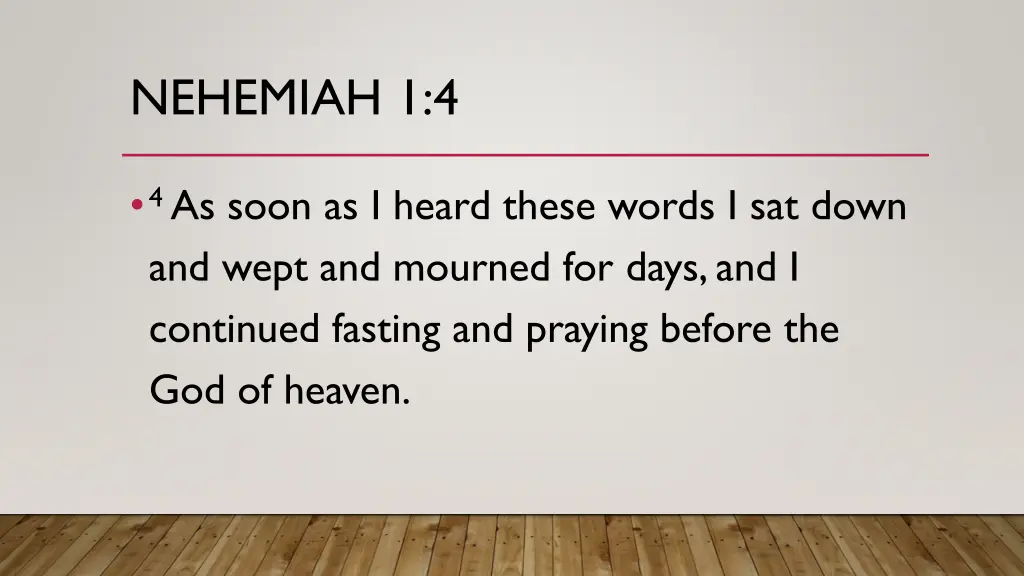 nehemiah 1 4