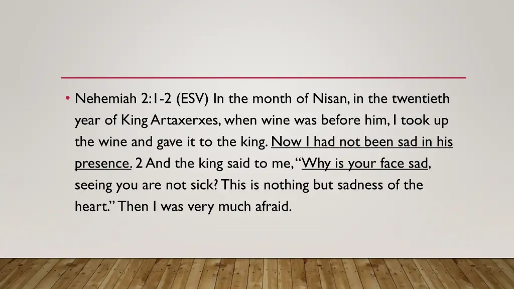 nehemiah 2 1 2 esv in the month of nisan