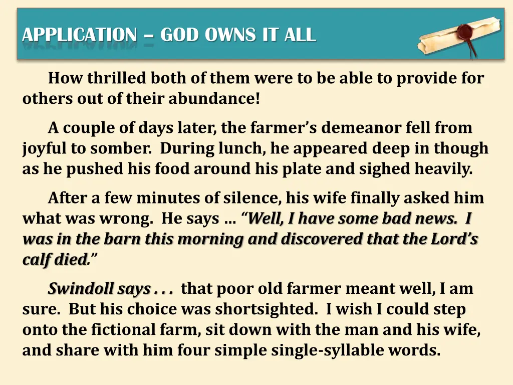application god owns it all 1