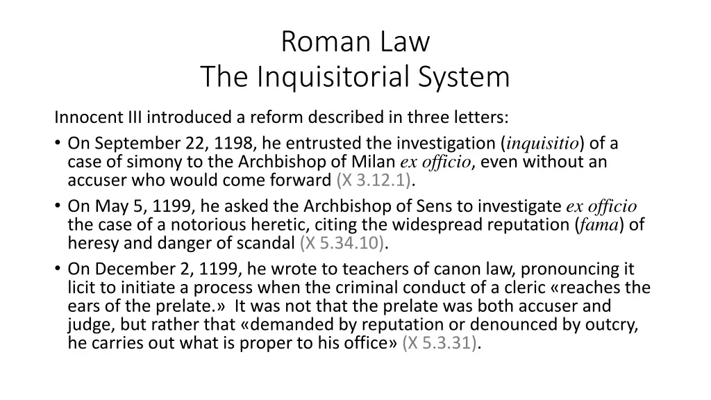 roman law 2