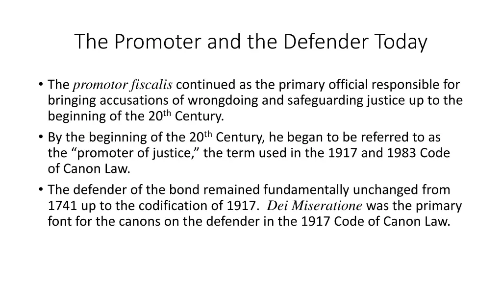 the promoter and the defender today