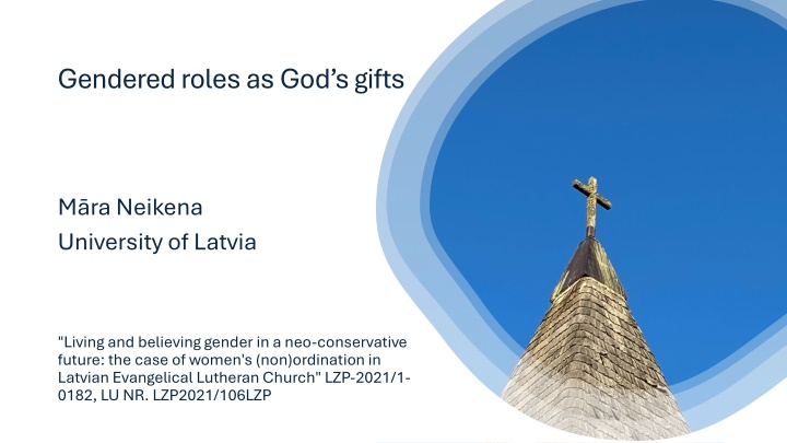 gendered roles as god s gifts