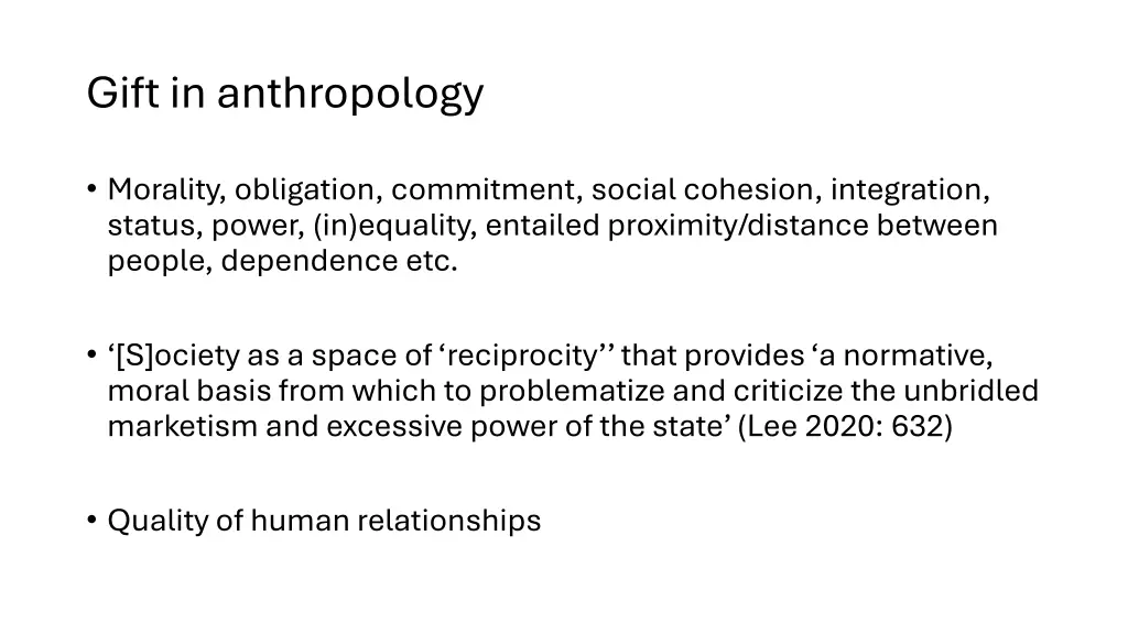 gift in anthropology 1
