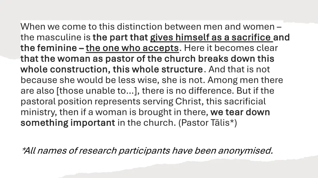 when we come to this distinction between