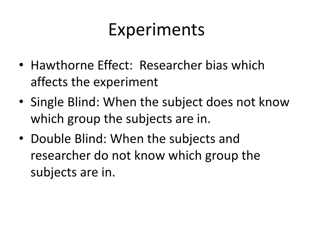 experiments 3