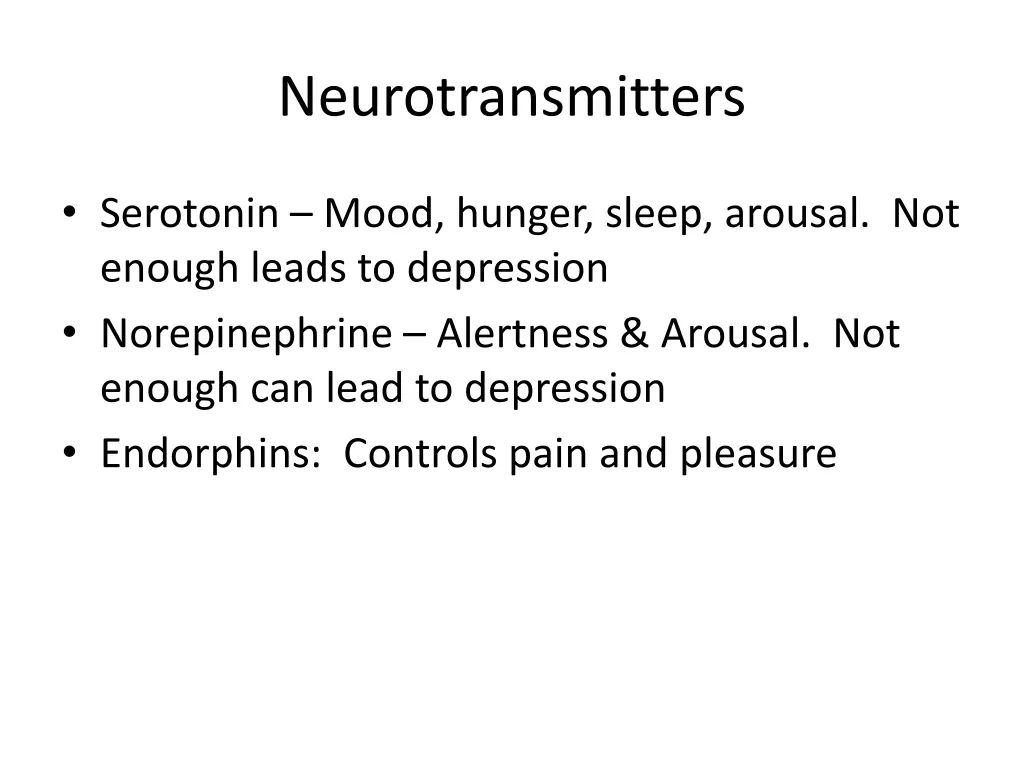 neurotransmitters 1
