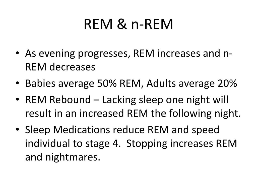 rem n rem
