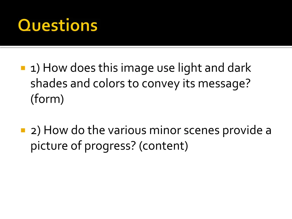 1 how does this image use light and dark shades