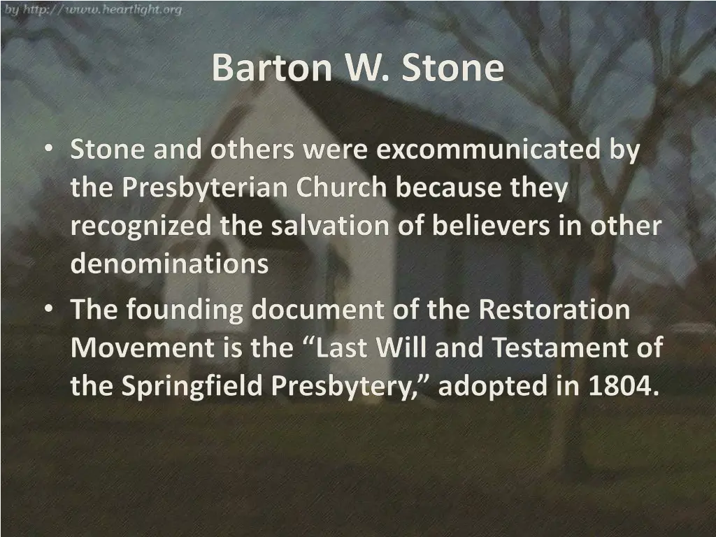 barton w stone 1